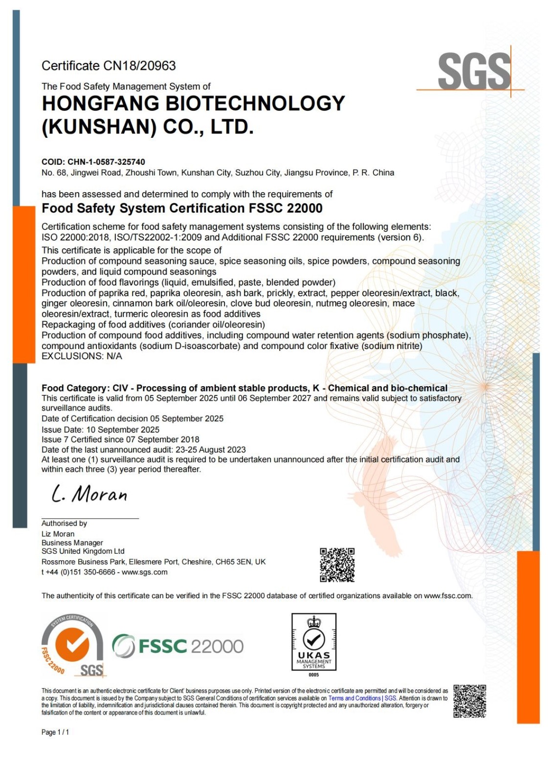 FSSC 22000